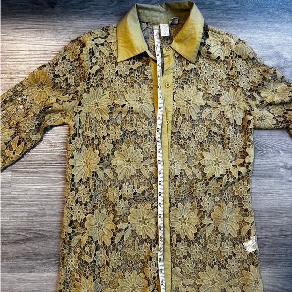 💓 joie flower button up lace blouse - Picture 9 of 11